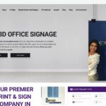 3d office signages